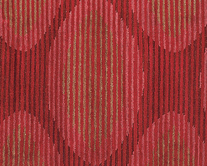 Kiwi Wool Geometric Area Rug in Pink/Red/Taupe, Rectangle 10' x 14'