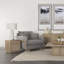 Fauteuil club en coton Lano de 112,39 cm de large Alohna-384266931