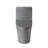Bathroom Toilet 002 In Grey, 1/1.60 , Water Elongated Comfort Height Floor Mounted With Secure Soft Closing Seat Grey Toilet, , Stimulating