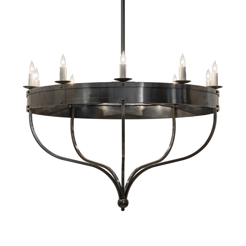Lustre à 10 lumières de 54 po Briton