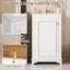 Meuble-lavabo moderne simple 20 po avec comptoir en céramique-1903932821