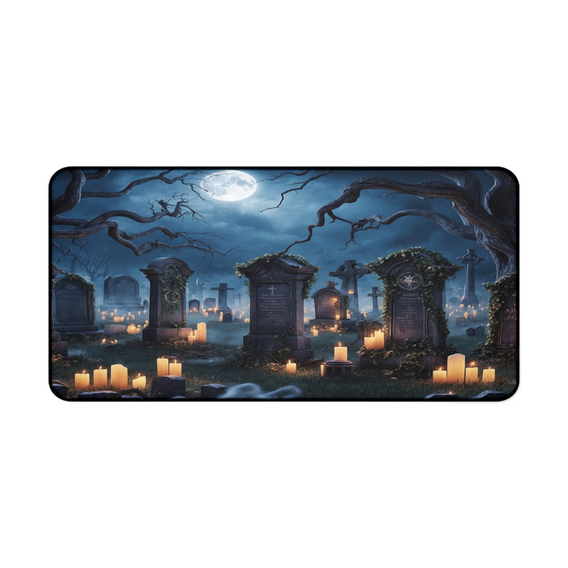 Polyester Desk Pad, 14.4x12.1