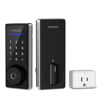 Philips Wifi Smart Door Lock Deadbolt with Fingerprint and Touchscreen