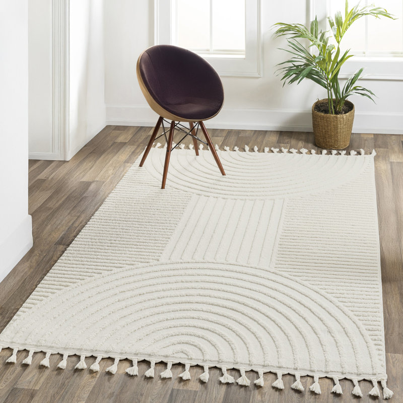 Nat Geometric Area Rug, Rectangle 120 x 170 cm