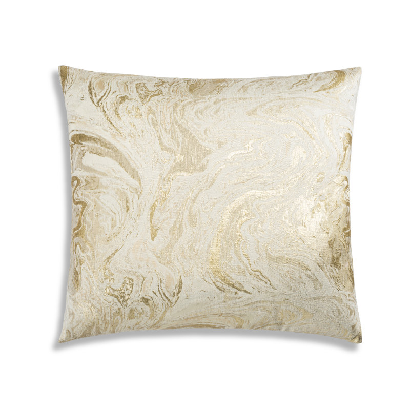 Coussin en brocart de marbre Fawn Fawn