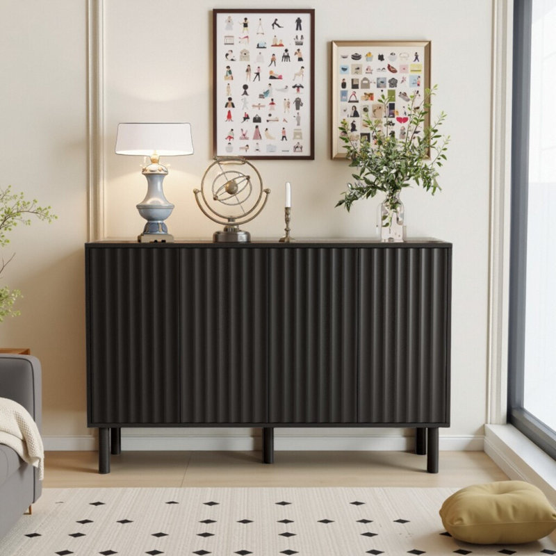 Armoire de rangement pour chaussures 16 paires, Noir