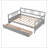 Daybed Wood Bed with Two Drawers-294868932-294868935