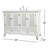 Hansford 48 " W Freestanding Standard 1 Single Vanity Bathroom Vanity With Marble Top-540951308