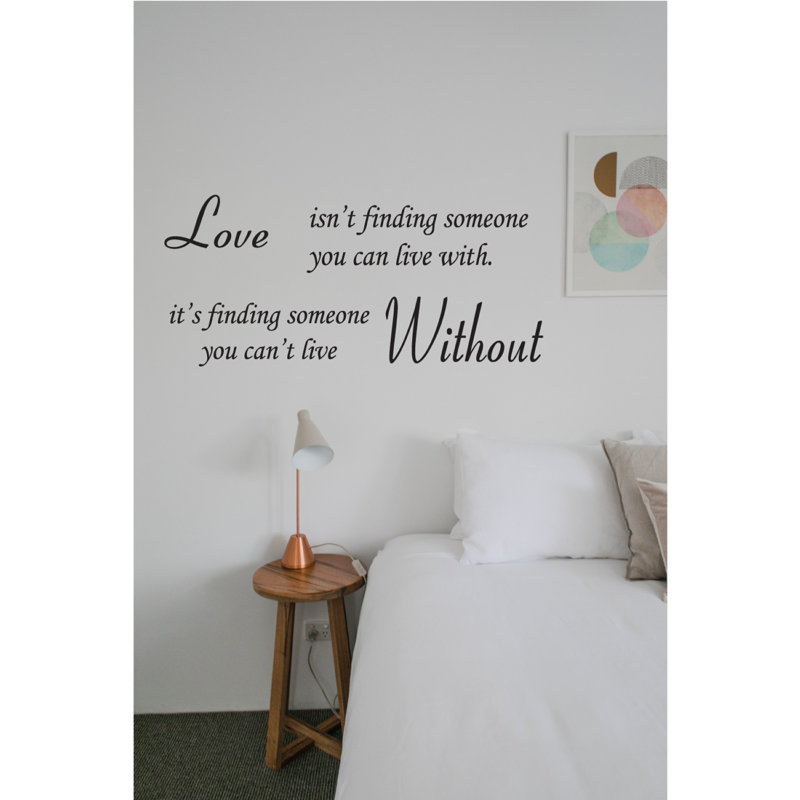 Love Without Limits Vinyl Wall Art Decal Inspirational Home Decor Sticker Living Room Bedroom Office Easy to Apply Removable Durable Stylish Uplifting Motivational Quote Art Perfect Modern Interiors