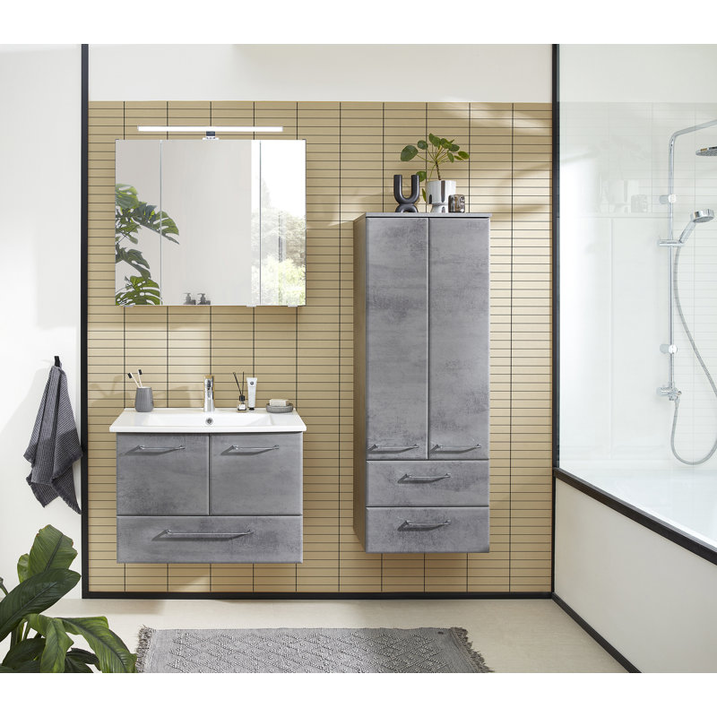 720mm Toilet & Basin Suite