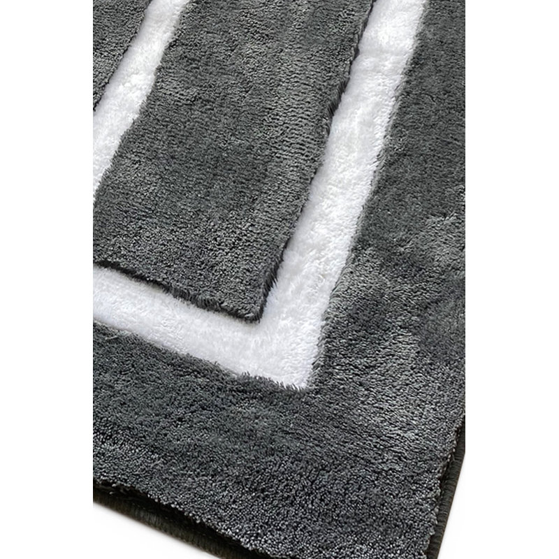 Alon Plastic / Acrylic Non-Slip Bath Mat, Grey