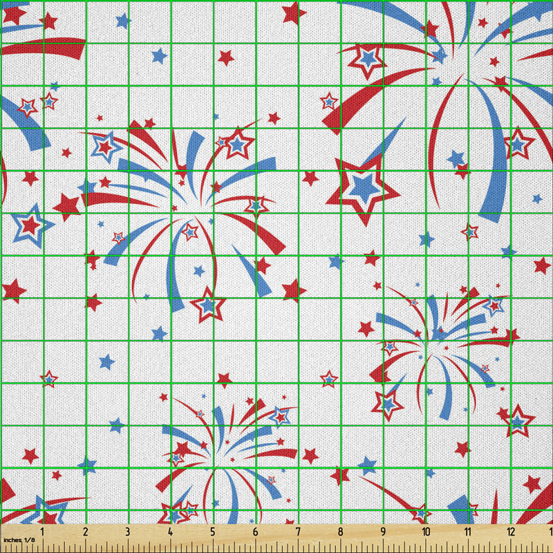 Beauchamp American Festivities with Freedom and Liberty Summer Celebrations Multi-Purpose Fabric