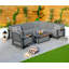 Keylan 7 - Person Patio Conversation Set with Cushions