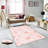 Elegant 3D Printed Area Rug, 4.6 x 7.2 ft | 100% Polyester, 0.31 in Pile Height, Antibacterial | Non-Slip PVC Felt Dot Underside, Machine Washable, Perfect for Living Room or Bedroom, Durable & Stylish Design-1141659103
