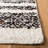 Abbee Natura Hand Woven Wool/Cotton Southwestern Rug in Ivory/Black-1094363105