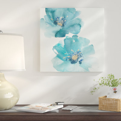 « bleu cosmos iii », reproduction de peinture à l’aquarelle