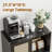 Rattan Accent Cabinet With Adjustable Shelves-1670196465