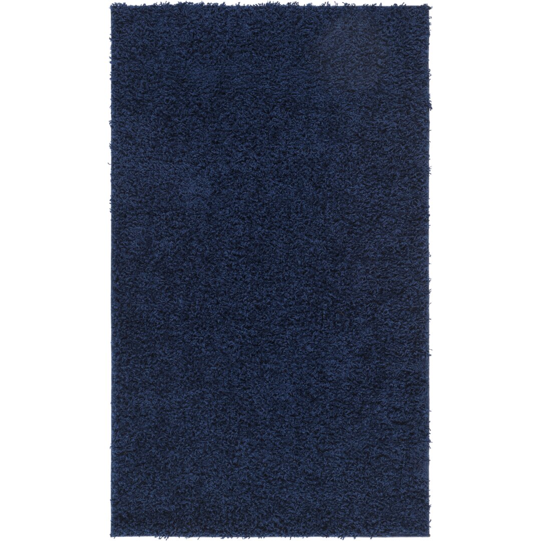 Teppich Aubreah in Marineblau