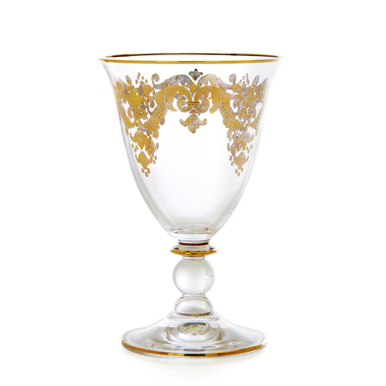 Astoria Grand Filip Water 8 oz. Glass Goblet & Reviews - Wayfair Canada