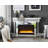 Jamonie Mirrored Fireplace with Bluetooth