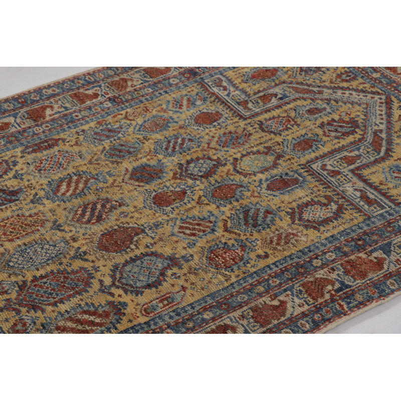 Burano One-of-a-Kind 3'8X5'2 Hand Knotted Area Rug