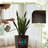2-piece Premium Imitation Rattan Plastic Planters With Drainage Holes, Tall Planter Pots For Indoor & Outdoor Use-1342837611-1342837605