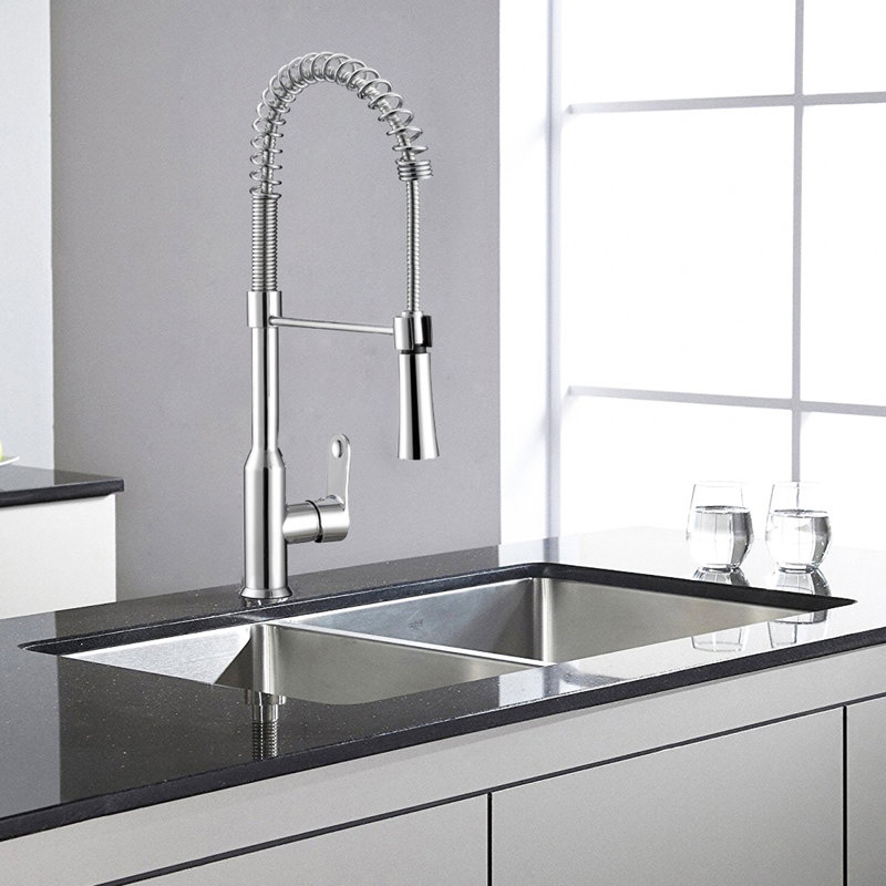 Safavieh Euphoria Pull Down Kitchen Faucet