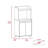 Versatile Kitchen Cart with Multiple Storage Options and Mobility