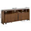 Meuble télé 63 po pour téléviseur de 70 à 70 po de 63 po, meuble télé Mid-Century moderne avec rangement, tablettes réglables et portes coulissantes-1802573693