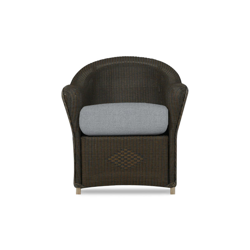 Reflections Outdoor Dining Armchair, Bark, Demo Stone