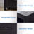 Nightstand with Charging Station,Side Table with 2 Drawers Storage Cabinet for Bedroom, Living Room-827328878-814558977