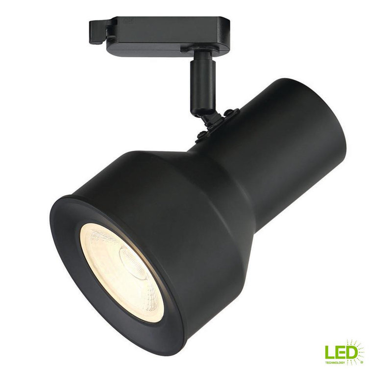 LED Adjustable Track Head, Black