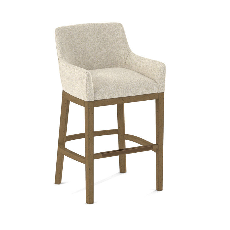 Upholstered Stool, Espresso, 61606-88