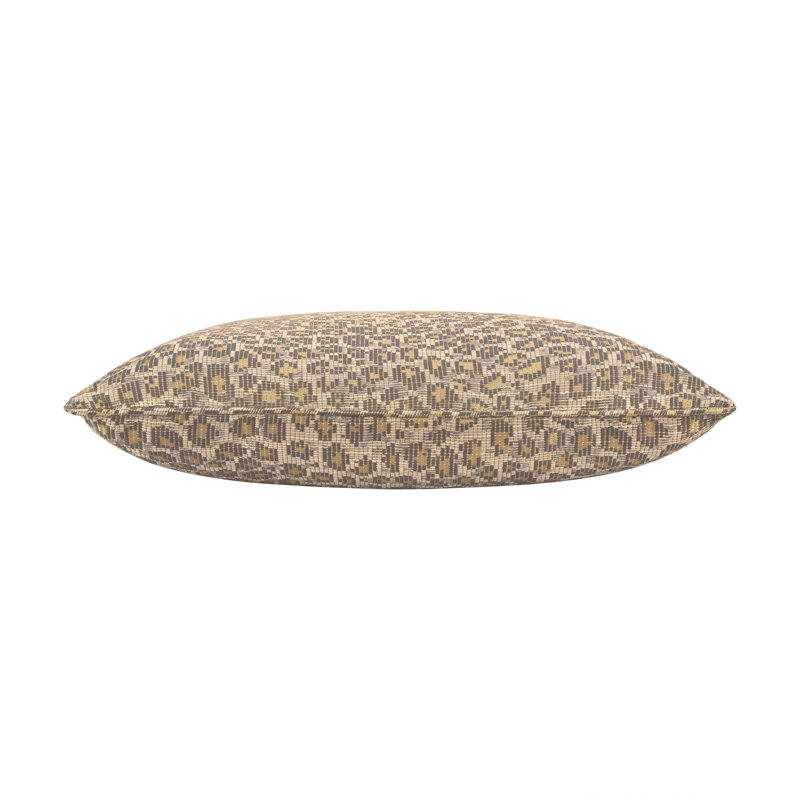 Coussin décoratif Cloud9, Imprimé animal doré / gris