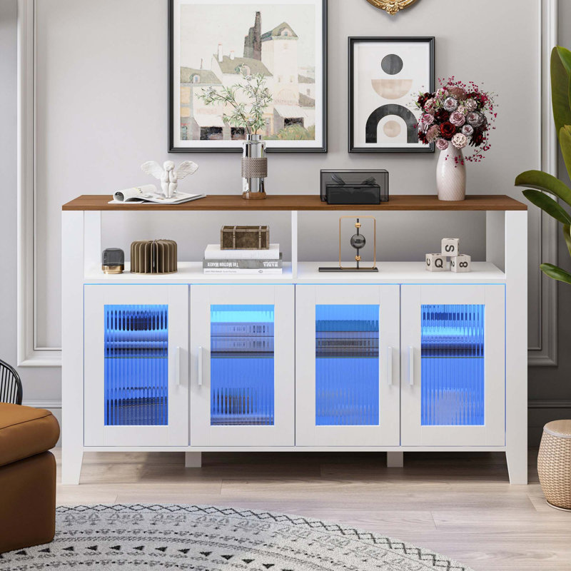 Buffet Latav 14,96, Blanc antique