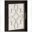 Armoire console au fini noir antique