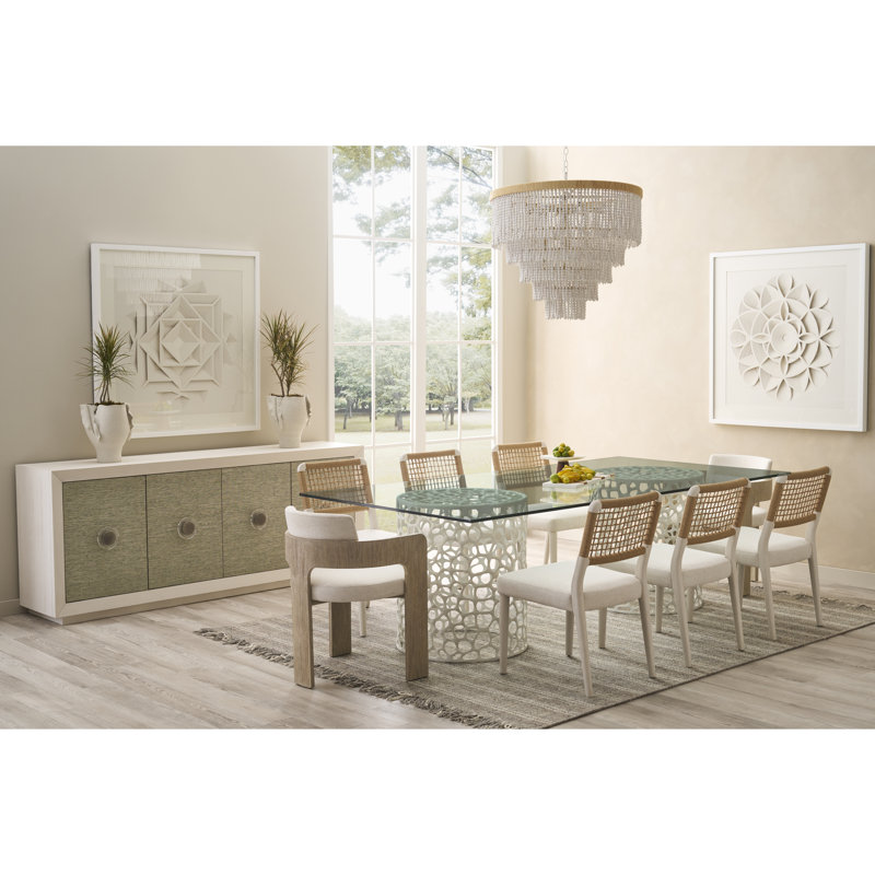 Rectangle Dining Table, White