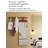Modern Minimalist Rubberwood Wall-Mounted With Hooks Full-Length Mirror