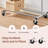 Maxine Metal Adjustable Rolling Clothing Rack
