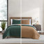 Eddie Bauer Cozy Plaid Patchwork Green Cotton Reversible Quilt Set-105782801