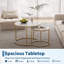 Ensemble de 2 petites tables rondes Modern Modern
