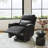 Chikako Genuine Leather Swivel Rocker Manual Recliner-78550774