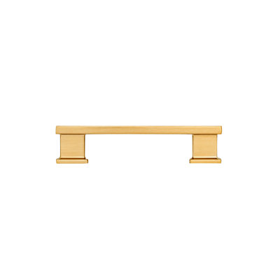 High Desert 3-3/4" Center to Center Satin Brass Bar Drawer Pull