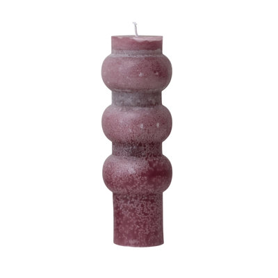 Unscented Totem Pillar Candle