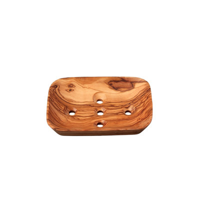 Porte-éponge en bois d'olivier