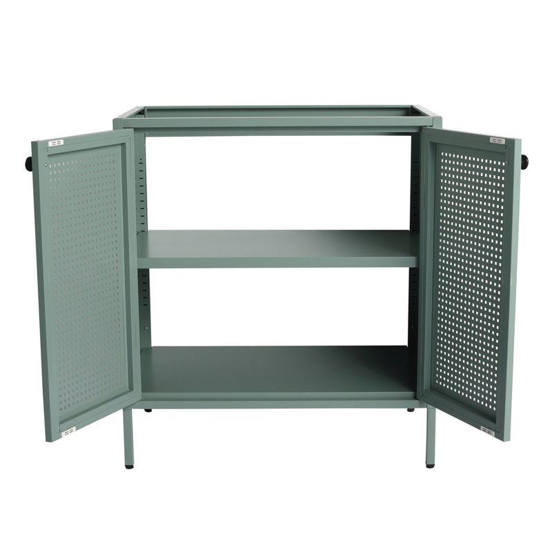 Meuble-lavabo autoportant (à l'exception du lavabo supérieur), Vert menthe
