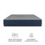 Matelas en mousse viscoélastique gélifiée Dreamfoam Bedding-114142896-114142898