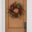 Winter Berry Olive 24 Inch Unlit Wreath