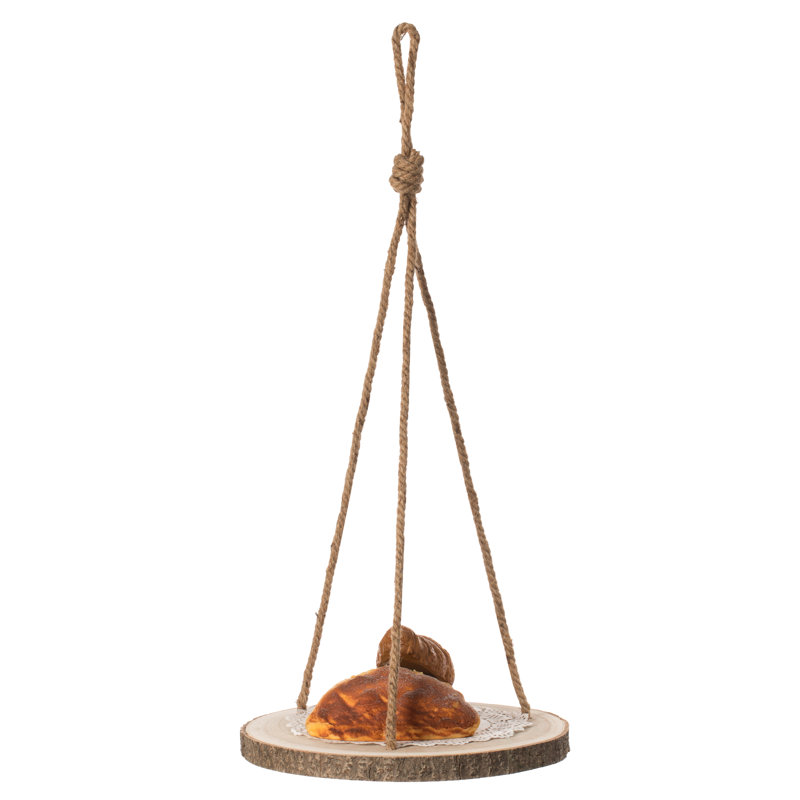 Sewanee Circle Paulownia Floating Shelf, 25"H  12.25x " W x 12.25" D