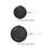 Babish 2 Piece 8 and 10 Inch Fry Pan Hard Anodized Titanium Forever Non Stick Technology Durable Frying Pans Set - Black
